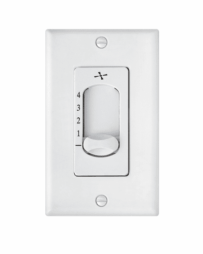 Hinkley 4-Speed Wall Control - White - 980011FWH
