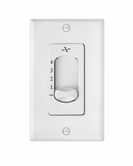 Hinkley 4-Speed Wall Control - White - 980011FWH