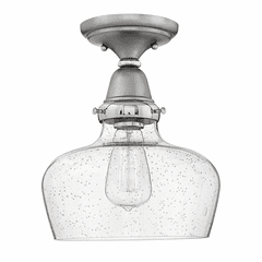 Hinkley Academy Foyer Flush Mount - English Nickel - 67012EN