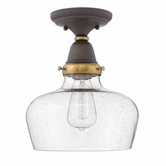 Hinkley Academy Foyer Flush Mount - Oil Rubbed Bronze - 67012OZ