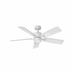 Hinkley Afton 52" LED Ceiling Fan - Chalk White - 903552FCW-LIA