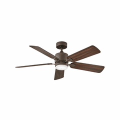 Hinkley Afton 52" LED Ceiling Fan - Metallic Matte Bronze - 903552FMM-LIA