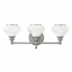 Hinkley Ainsley 3-LT Bath Light - Brushed Nickel - 56553BN