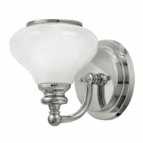 Hinkley Ainsley Bathroom Wall Sconce - Polished Nickel - 56550PN
