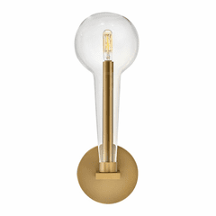 Hinkley Alchemy Single Light Sconce - Lacquered Brass - 30520LCB