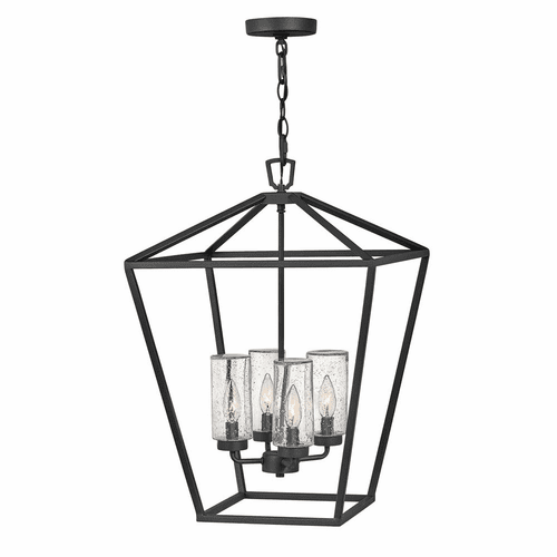 Hinkley Alford Place Outdoor Hanging Light - Museum Black - 2567MB-LV