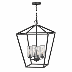 Hinkley Alford Place Outdoor Hanging Light - Museum Black - 2567MB-LV