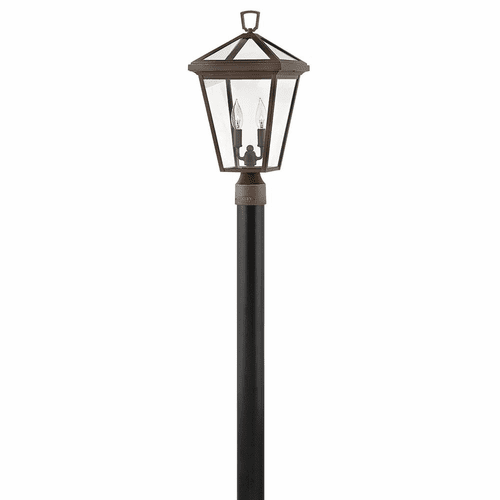 Hinkley Alford Place Outdoor Post Mount - Oil Rubbed Bronze - 2561OZ-LV