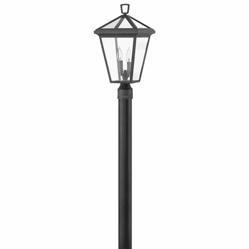 Hinkley Alford Place Outdoor Post Top/ Pier Mount - Museum Black - 2561MB