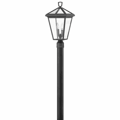 Hinkley Alford Place Outdoor Post Top/ Pier Mount - Museum Black - 2561MB Hinkley Alford Place Outdoor Post Top/ Pier Mount - Museum Black - 2561MB