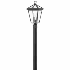 Hinkley Alford Place Outdoor Post Top/ Pier Mount - Museum Black - 2561MB-LL Hinkley Alford Place Outdoor Post Top/ Pier Mount - Museum Black - 2561MB-LL