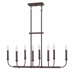 Hinkley Alister Linear Chandelier - Buckeye Bronze - 3074KZ