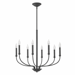 Hinkley Alister Single Tier Chandelier - Buckeye Bronze - 3076KZ