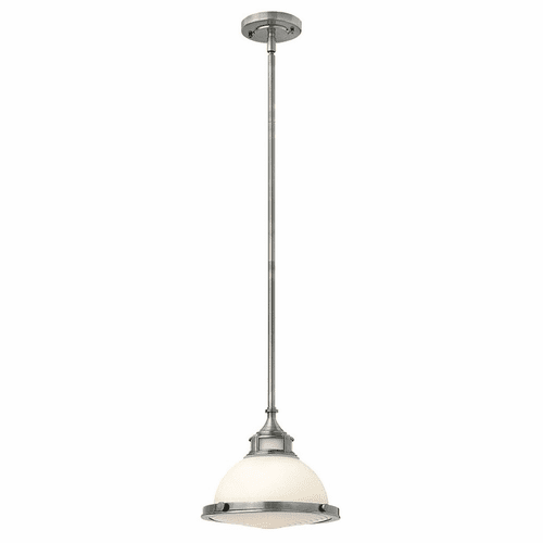 Hinkley Amelia Mini-Pendant - Polished Antique Nickel - 3127PL