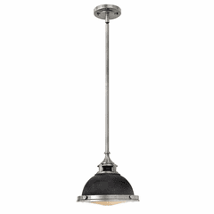 Hinkley Amelia Stem Hung Mini-Pendant - Aged Zinc - 3122DZ