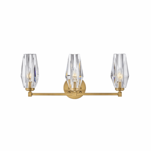 Hinkley Ana Three Light Bath Vanity - Heritage Brass - 52483HB