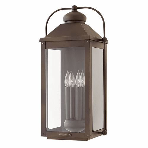 Hinkley Anchorage Outdoor Extra Large Wall Mount - Light Oiled Bronze - 1858LZ-LL