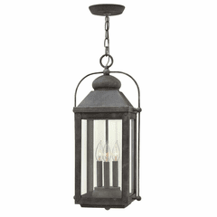 Hinkley Anchorage Outdoor Hanging Light - Aged Zinc - 1852DZ