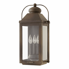 Hinkley Anchorage Outdoor Large Wall Mount - Light Oiled Bronze - 1855LZ-LL