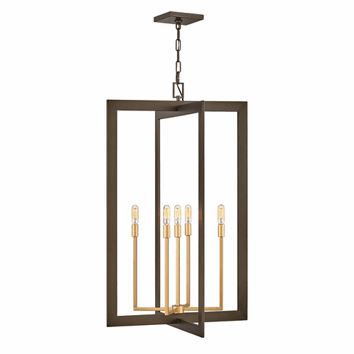 Hinkley Anders Chandelier - Metallic Matte Bronze - 4345MM