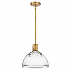 Hinkley Argo 1-LT Small Pendant - Heritage Brass  - 3487HB-CS