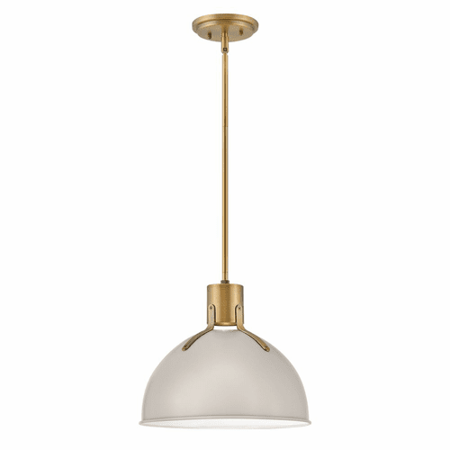 Hinkley Argo Small Pendant - Light Taupe - 3487LTP