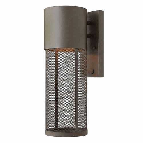 Hinkley Aria Outdoor Small Wall Mount - Buckeye Bronze - 2300KZ-LED