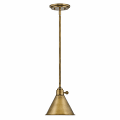 Hinkley Arti Small Pendant - Heritage Brass - 3697HB