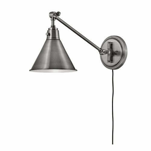 Hinkley Arti Wall Sconce - Polished Antique Nickel - 3690PL