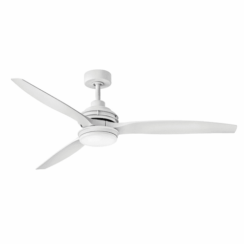 Hinkley Artiste 60" LED Ceiling Fan - Matte White - 900160FMW-LWD
