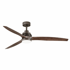 Hinkley Artiste 60" LED Ceiling Fan - Metallic Matte Bronze - 900160FMM-LWD