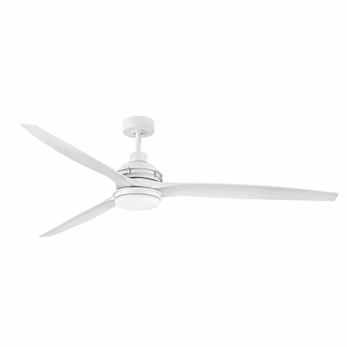 Hinkley Artiste 72" LED Ceiling Fan - Matte White - 900172FMW-LWD