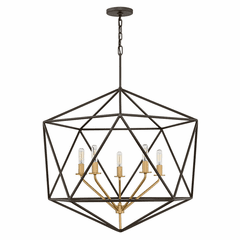 Hinkley Astrid Single Tier Pendant - Metallic Matte Bronze - 3025MM