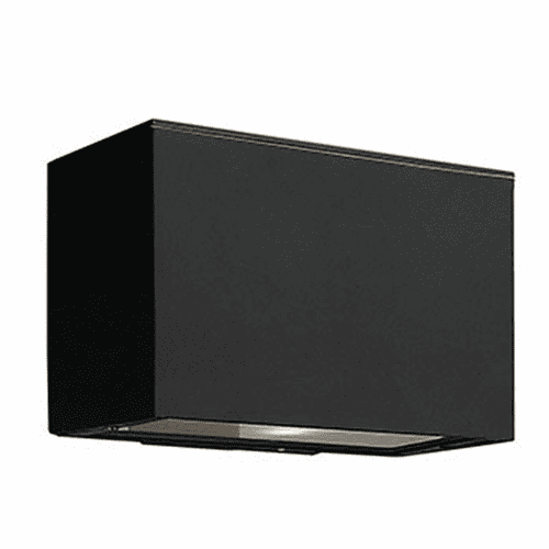 Hinkley Atlantis Outdoor Medium Wall Mount - Satin Black - 1646SK-LED