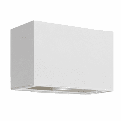 Hinkley Atlantis Outdoor Medium Wall Mount - Satin White - 1645SW