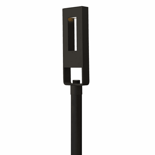 Hinkley Atlantis Outdoor Post Top/ Pier Mount - Satin Black - 1641SK-LED