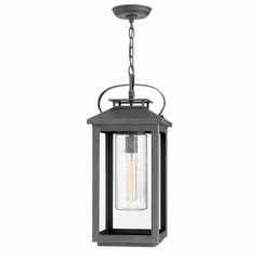 Hinkley Atwater Outdoor Medium Hanging Lantern - Ash Bronze - 1162AH-LL
