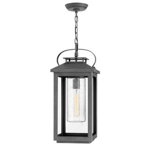 Hinkley Atwater Outdoor Medium Hanging Lantern - Ash Bronze - 1162AH-LV