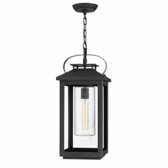 Hinkley Atwater Outdoor Medium Hanging Lantern - Black - 1162BK-LV