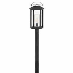 Hinkley Atwater Outdoor Medium Post Top or Pier Mount Lantern - Black - 1161BK-LL