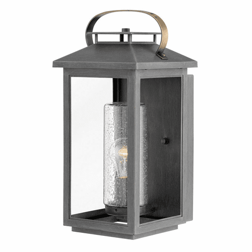 Hinkley Atwater Outdoor Medium Wall Mount Lantern - Ash Bronze - 1164AH-LL