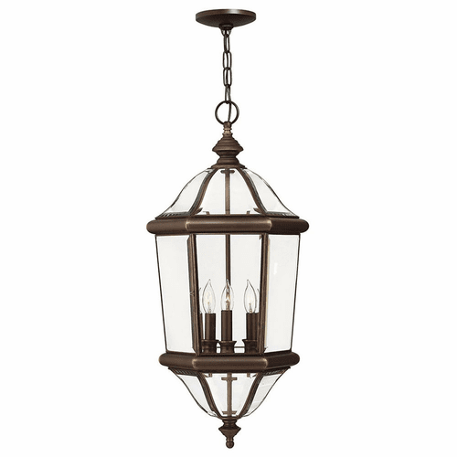 Hinkley Augusta Outdoor Hanging Light - Copper Bronze - 2452CB
