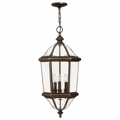 Hinkley Augusta Outdoor Hanging Light - Copper Bronze - 2452CB