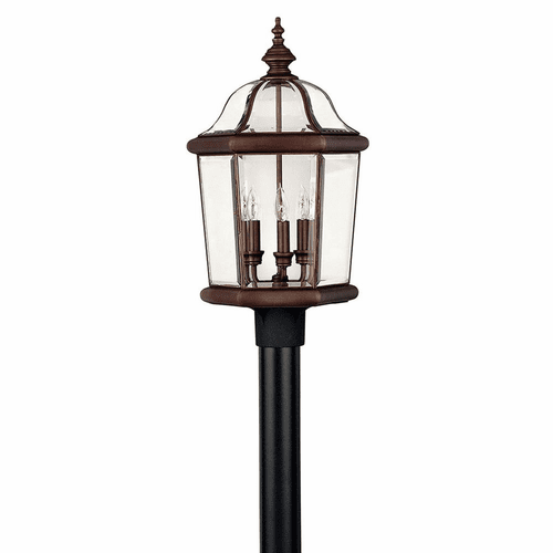 Hinkley Augusta Outdoor Post Top/ Pier Mount - Copper Bronze - 2451CB