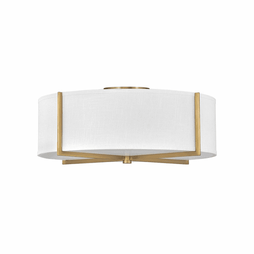 Hinkley Axis Foyer Light - Heritage Brass - 41710HB