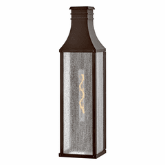 Hinkley Beacon Hill 1-LT Tall Wall Mount Lantern - Blackened Copper - 17469BLC-LL