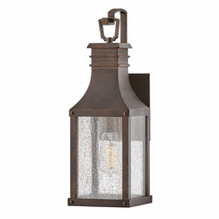Hinkley Beacon Hill Outdoor Small Wall Mount Lantern - Blackened Copper - 17460BLC
