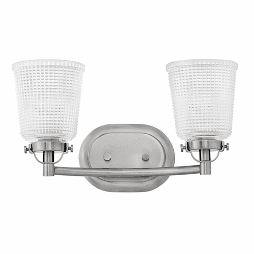Hinkley Bennett 2-LT Bath Light - Polished Antique Nickel - 5352PL