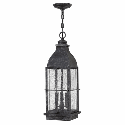 Hinkley Bingham Outdoor Hanging Light - Greystone - 2042GS