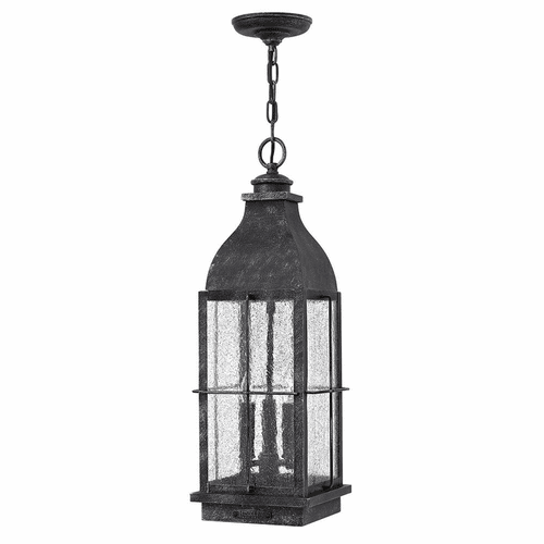 Hinkley Bingham Outdoor Hanging Light - Greystone - 2042GS-LL
